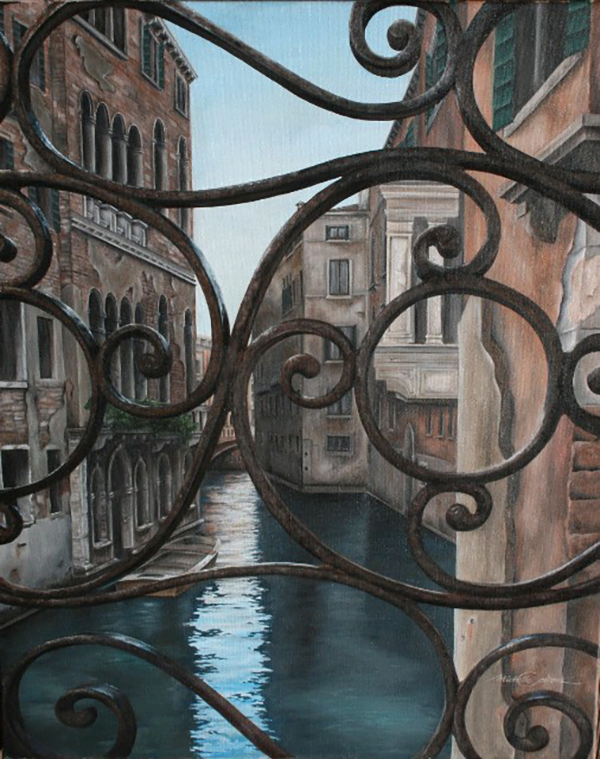Through Iron the Stones of Venice by Michelle Caitens | The Studio Store Finalists | Lethbridge Gallery